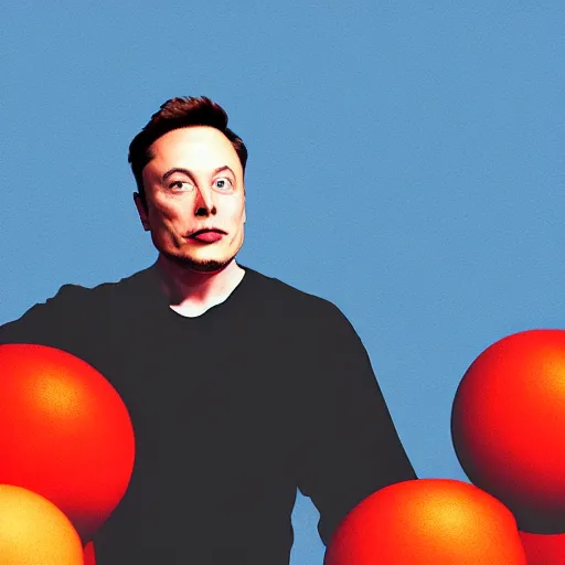 Image similar to elon musk as a melon, hyperrealistic, claymation, volumetric lighting, 3 5 mm film still, concept art