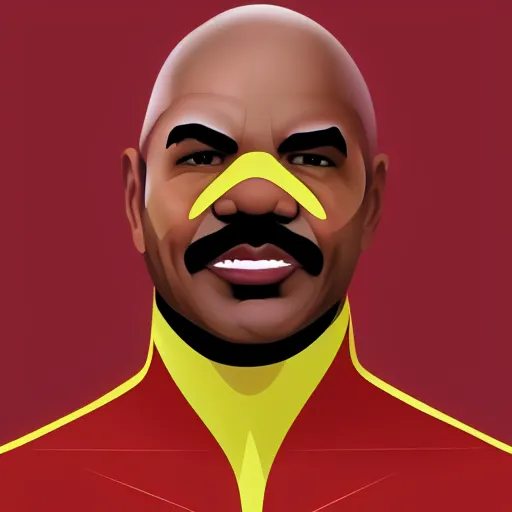 Image similar to Steve Harvey as The Flash, digital painting, highly detailed