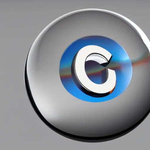 Prompt: a chrome cool logo that says! dream, 3 d render, redshift