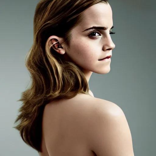 Prompt: Emma Watson modeling for Gucci, (EOS 5DS R, ISO100, f/8, 1/125, 84mm, postprocessed, crisp face, facial features)