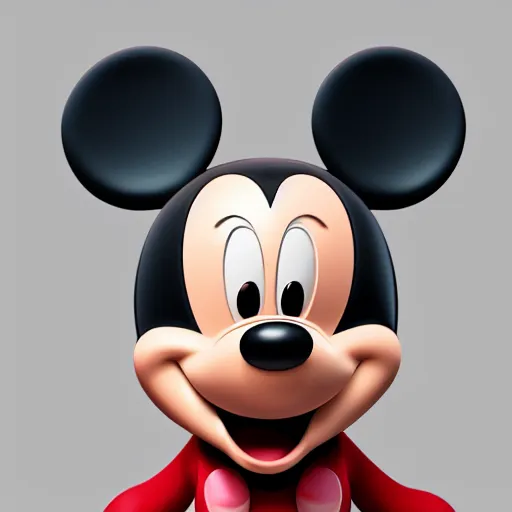 Image similar to mickey mouse [ as a human ], trending on unsplash, zbrush contest winner, [ 4 k photorealism ]!!