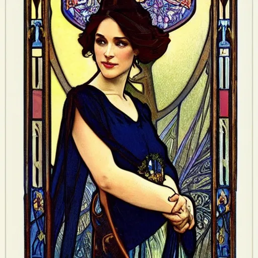 Prompt: megan markle portrait by louis - theophile hingre and alphonse mucha, realistic, sharp focus, zodiac signs, tarot cards, planets, ethereal, art nouveau, magic, moon, sun, crown, dreamy, royal, jewellery