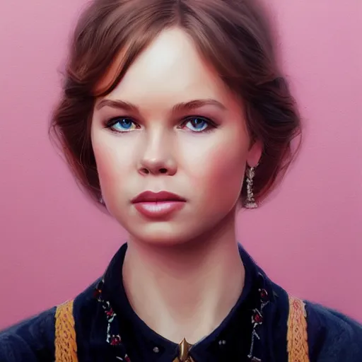 Prompt: a portrait of a young michelle phillips from mama's and the pappas urban motifs, intricate, elegant, highly detailed, digital painting, trending on artstation, concept art, smooth sharp focus, illustration, art by artgerm and greg rutkowski