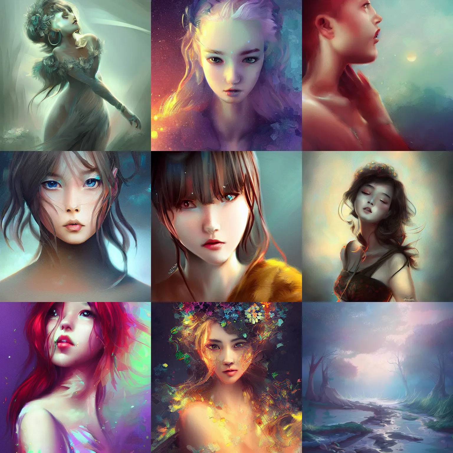 Prompt: gorgeous digital art by z. w. gu