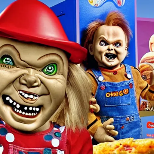 Prompt: the part of chucky's cheese you wished you never saw