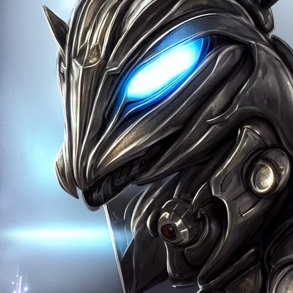 Image similar to close up headshot of a cute beautiful stunning anthropomorphic female robot dragon, with sleek silver metal armor, glowing OLED visor, facing the camera, high quality maw open and about to eat you, you being dragon food, the open maw being detailed and soft and warm looking, highly detailed digital art, furry art, anthro art, sci fi, warframe art, destiny art, high quality, 3D realistic, dragon mawshot, maw art, furry mawshot, macro art, dragon art, Furaffinity, Deviantart Eka's Portal