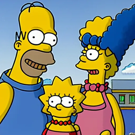 Prompt: the simpsons