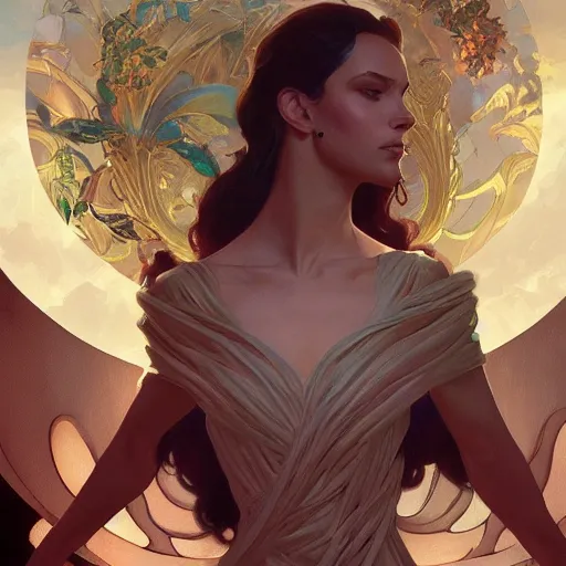 Prompt: a beautiful elegant elemental entity with many hands, highly detailed, digital painting, artstation, concept art, sharp focus, unreal engine 5, art by alex ross and greg rutkowski and alphonse mucha