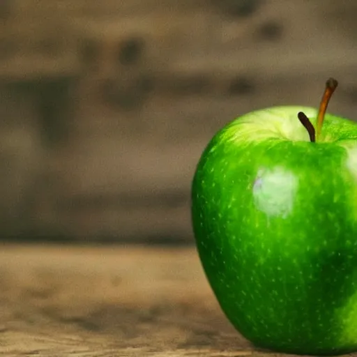 Image similar to a beautiful photo of a green apple