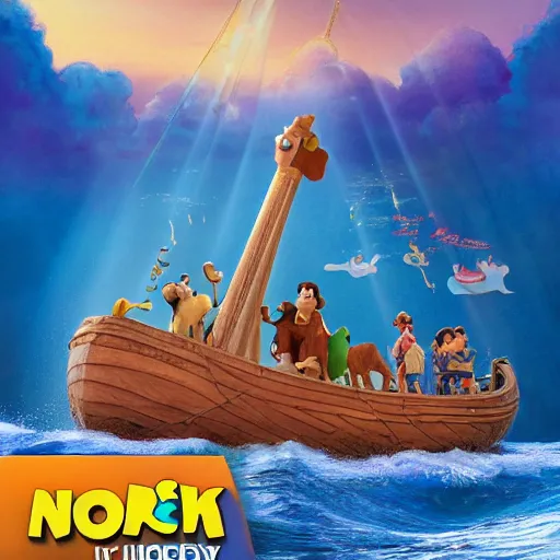 Image similar to Story of Noah's Ark as seen in Disney Pixar's Up (2009)