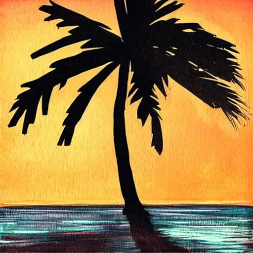 Prompt: “palm tree”