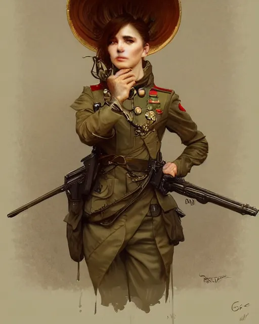Prompt: portrait of a mushroom wearing a formal military outfit, science fantasy painting, elegant intricate digital painting artstation, greg rutkowski and alphonse mucha, detailed