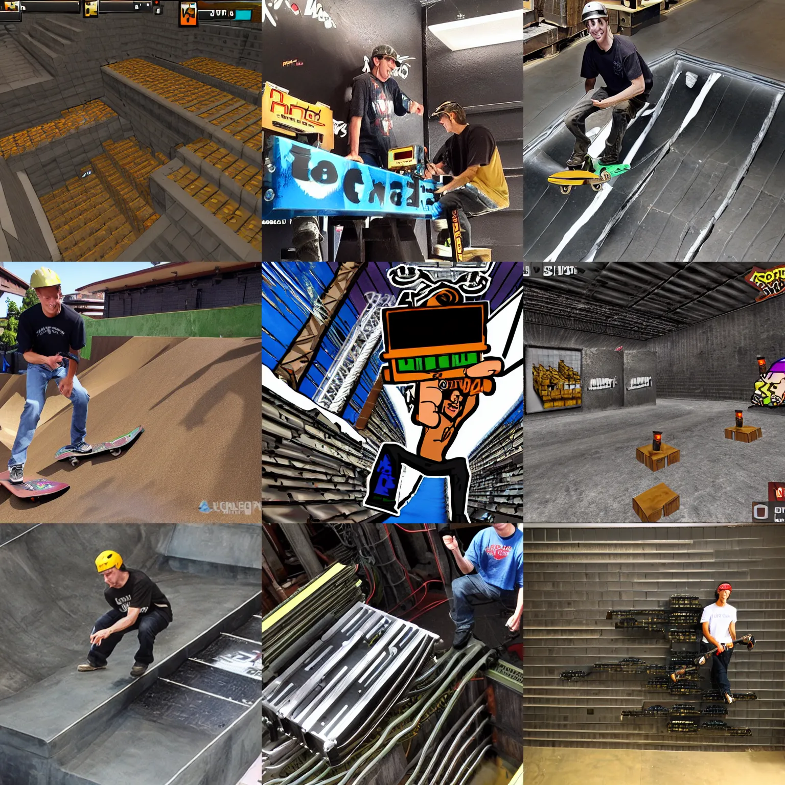 Tony Hawk Pro Miner | Stable Diffusion | OpenArt