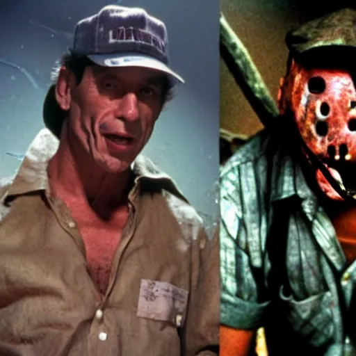 Prompt: ernest p worrell vs jason voorhees