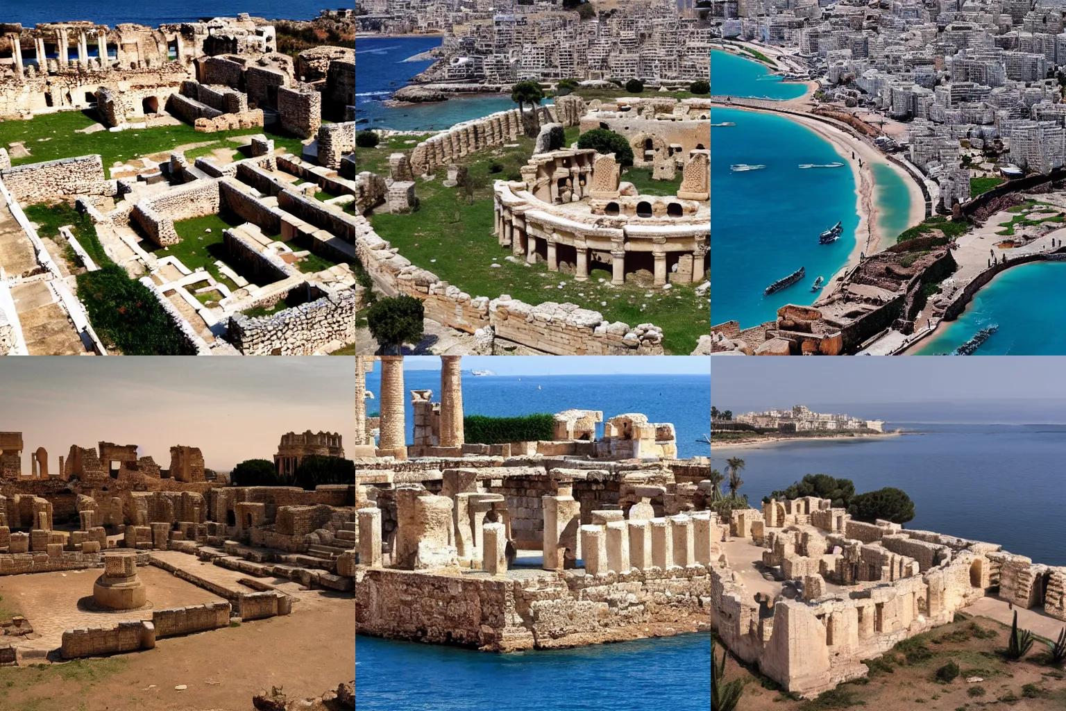 Prompt: ancient carthage in modern times, 8k, full hd