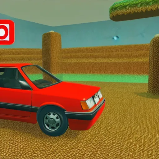 Image similar to 1992 Toyota Corolla in Mario 64