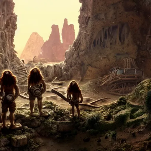 Futuristic Cavemen Discovering A Ruined City Highly Stable Diffusion   534914ae53bcf0a4ada78ccafd44f039962a60f0 2000x2000.webp