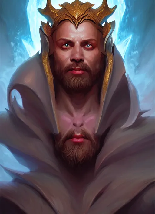 Image similar to a _ fantasy _ style _ portrait _ painting _ of cyric dnd deity oil _ painting _ unreal _ 5 _ daz. _ rpg _ portrait _ extremely _ detailed _ artgerm _ greg _ rutkowski _ greg