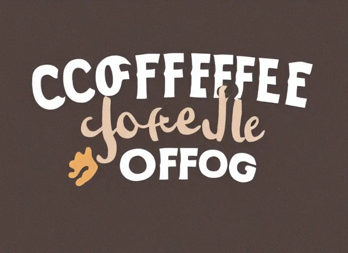 Image similar to coffee shop logo, disgusting dog