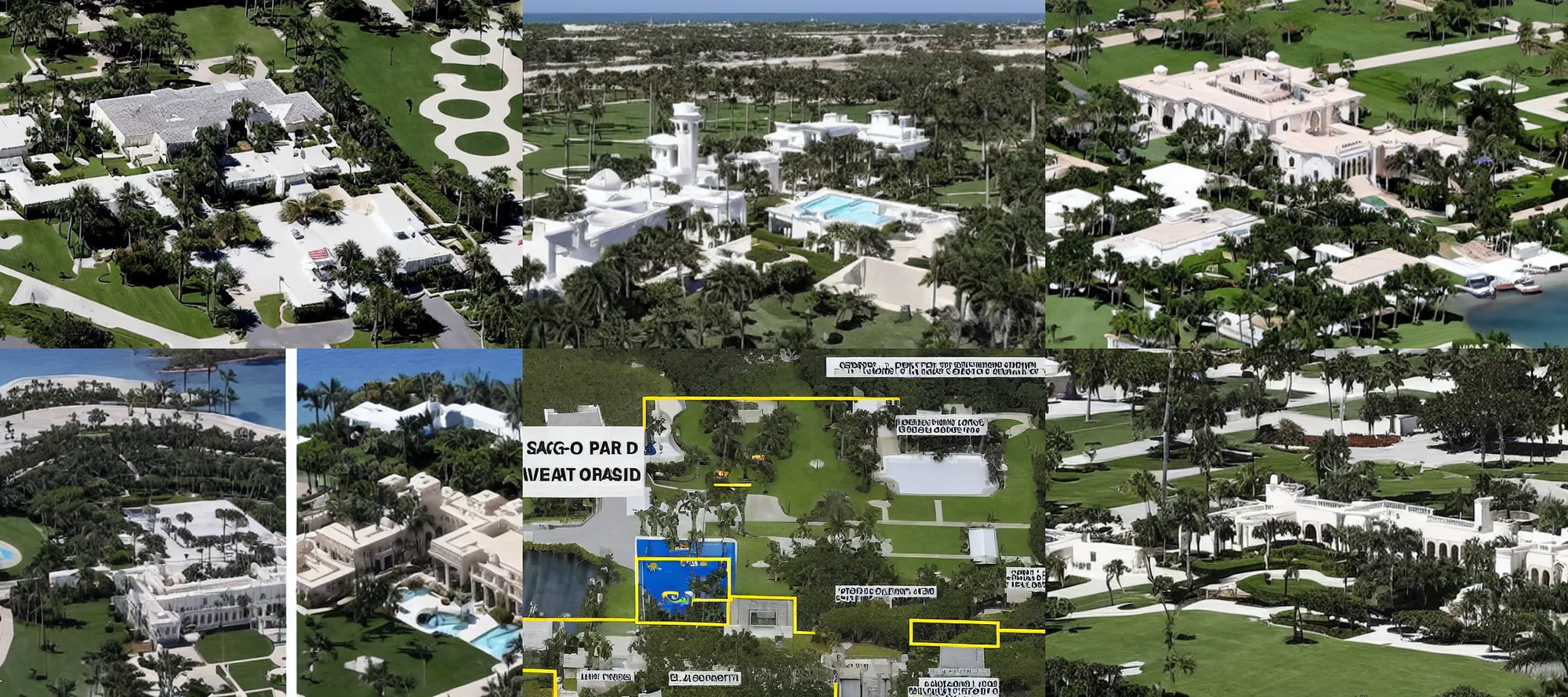 Prompt: mar - a - lago fbi raid set