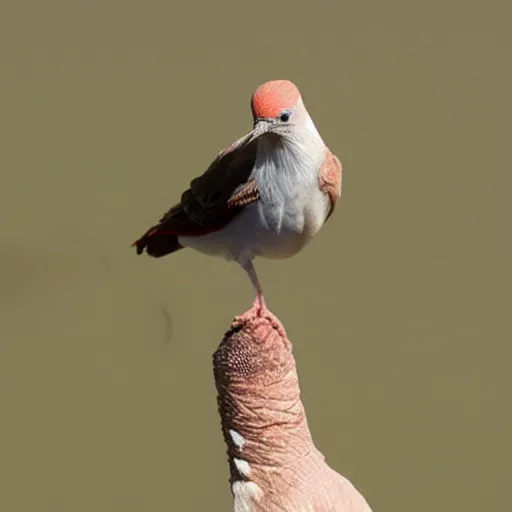 Image similar to a featherless biped