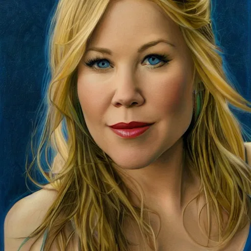 Image similar to Christina Applegate, by Mark Brooks, by Donato Giancola, by Fiona Stephenson, by Lawrence Malstaf