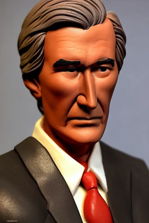 Image similar to a play - doh model of randy mantooth, dramatic lighting, 3 d sculpture, 8 k, beautiful, rich colours, highly detailed photograph