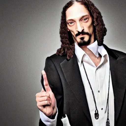 Image similar to white snoop dogg, photo