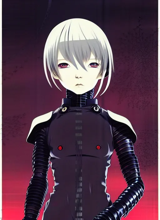 Image similar to tsutomu nihei, anime reol by ilya kuvshinov, last exile, murata range, fine detail, perfect anime face, dramatic lighting, dynamic composition, art deco, cel shading, vivid, rich texture, alphonse mucha, ( ( ( colorful ) ) ), ( ( ( yoshinari yoh ) ) ), loish, guweiz