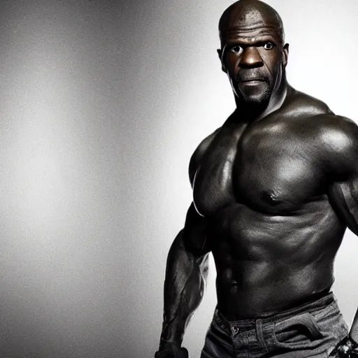 Prompt: terry crews as the x - files