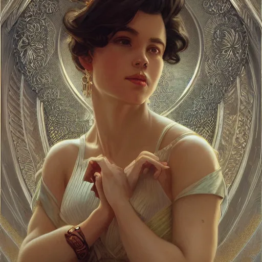 Prompt: ultra realistic illustration, scarlett estevez as president, intricate, elegant, highly detailed, digital painting, artstation, concept art, smooth, sharp focus, illustration, art by artgerm and greg rutkowski and alphonse mucha