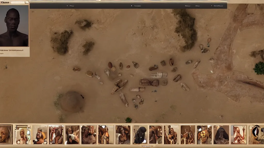 Image similar to Imageboard website from the Kingdom of Kush, screenshot