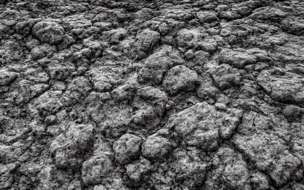 Image similar to close up of a dirt road, rock texture, high contrast cinematic lighting, ambient occlusion render, duotone, detailed