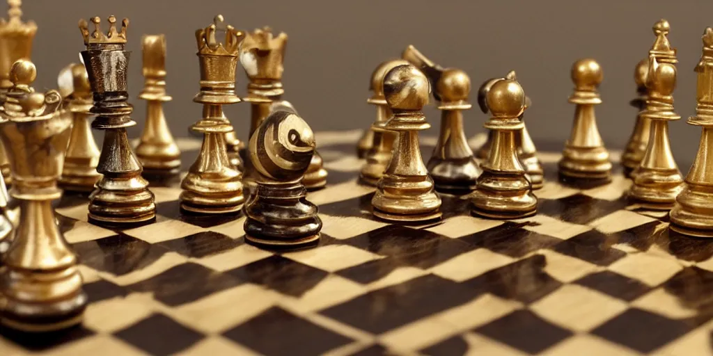 Image similar to photo taken of an epic intricate, ultra detailed, super realistic stop motion majestic gracious regal aristocratic gothic victorian chess created by weta workshop and tim burton, menacing, wide angle, full body shots, photorealistic, sharp focus, gloomy, extremely cold blueish colour temperature, 3 5 mm, f 1. 4, golden ratio