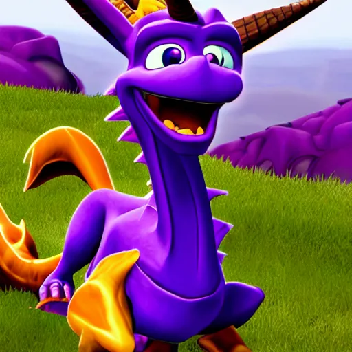 Image similar to photo of spyro