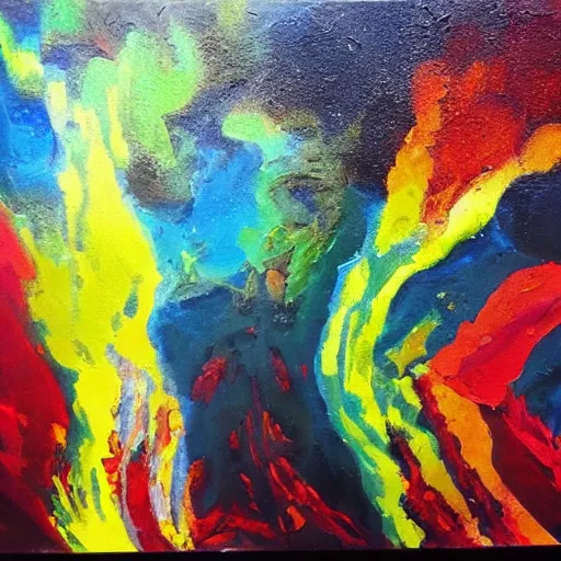 Image similar to “eruptions oil panting”