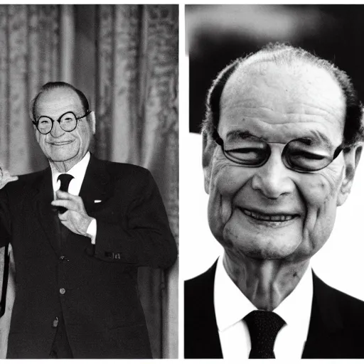 Image similar to Jacques Chirac by Hayao Miyazaki