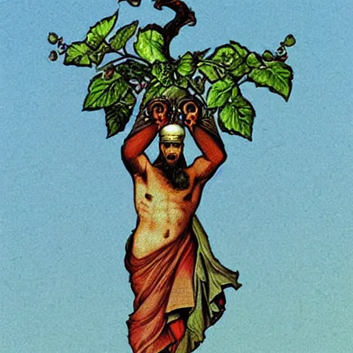 Prompt: the blade of dionysus