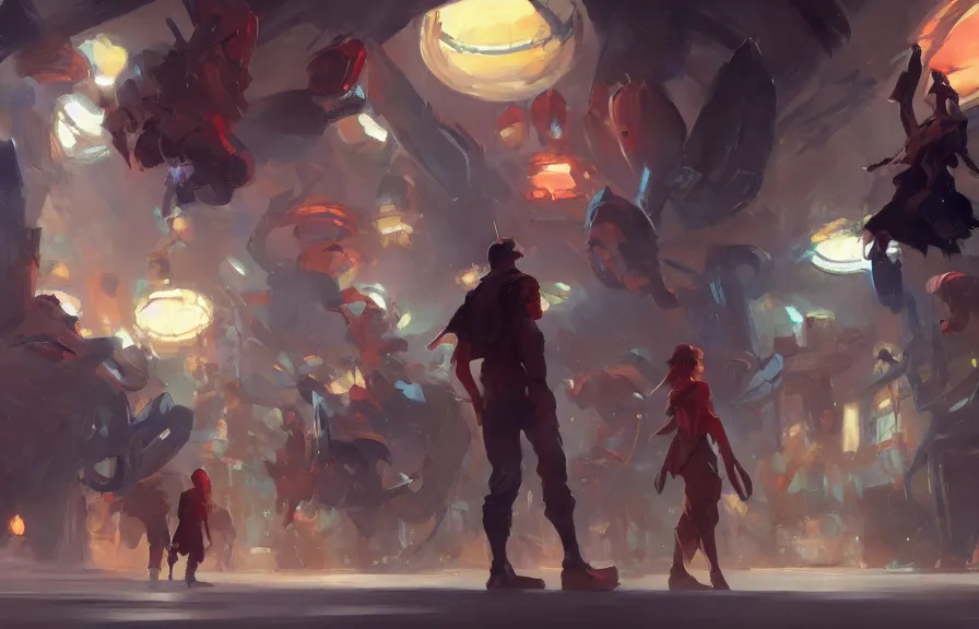 Prompt: greg manchess concept art of a the spork dimension, key visual, ambient lighting, highly detailed, digital painting, artstation, concept art, sharp focus, by makoto shinkai and akihiko yoshida and hidari and wlop and greg rutkowski