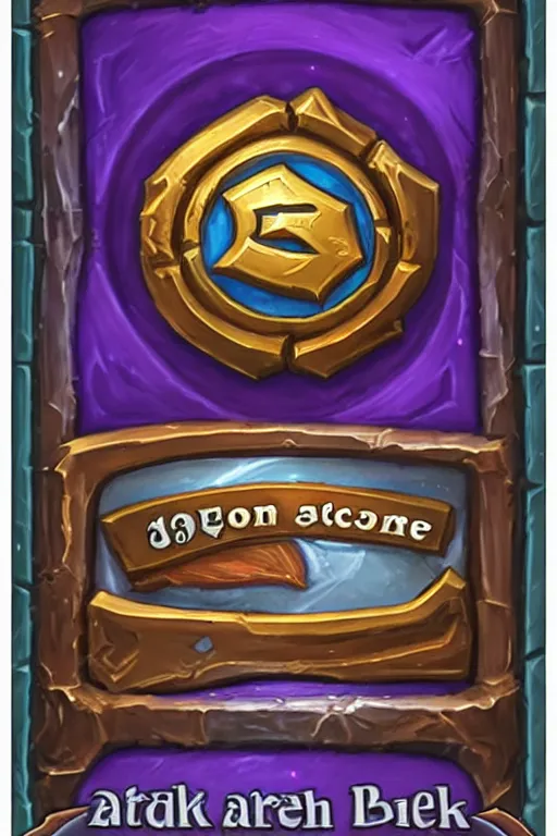 Image similar to hearthstone card back