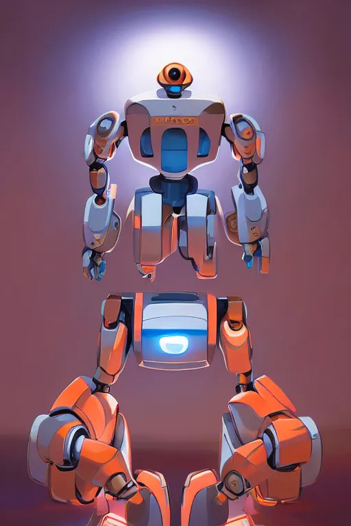 Image similar to metabots medabots medarotto medarot robot minimalist comics, behance hd by jesper ejsing, by rhads, makoto shinkai and lois van baarle, ilya kuvshinov, rossdraws global illumination ray tracing hdr radiating a glowing aura