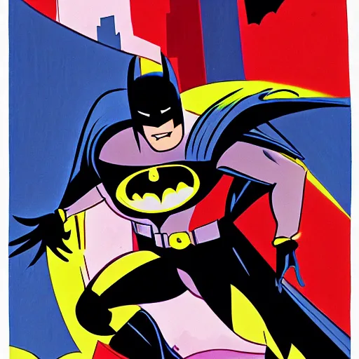 Image similar to Batman: the animated series (1992), by Eric Radomski