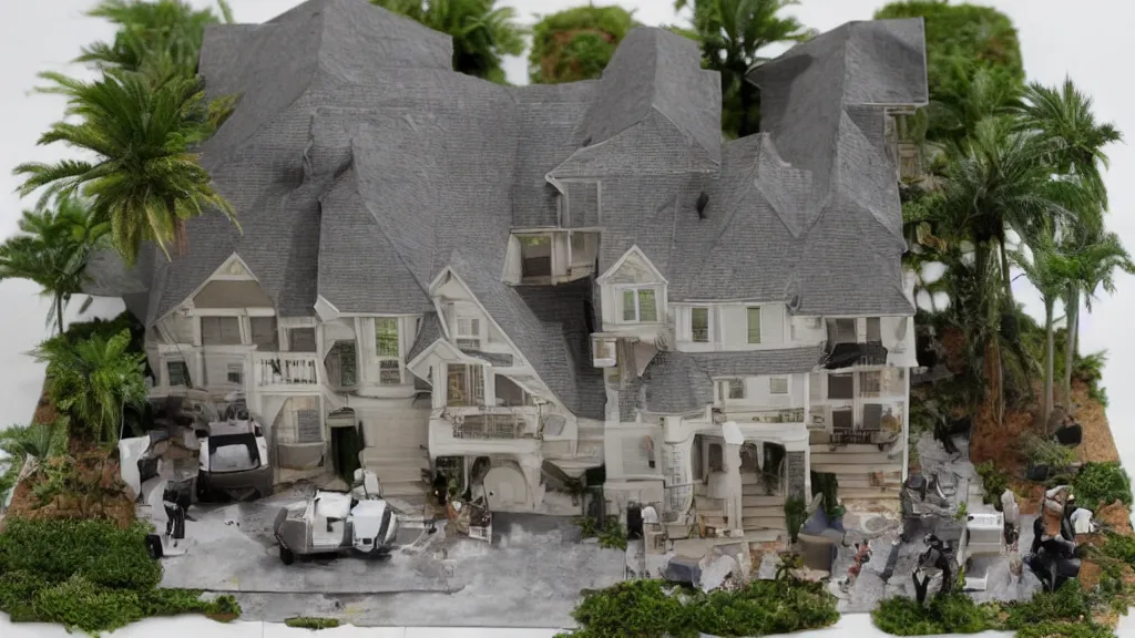 Image similar to fbi raid on a florida mansion extendable anise diorama