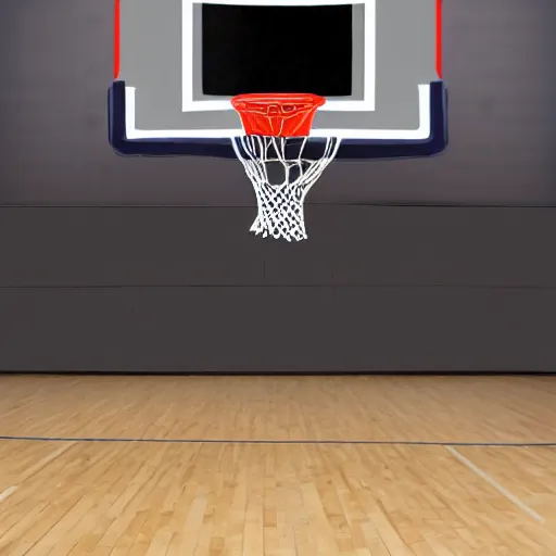 Image similar to basketball backboard flying droid
