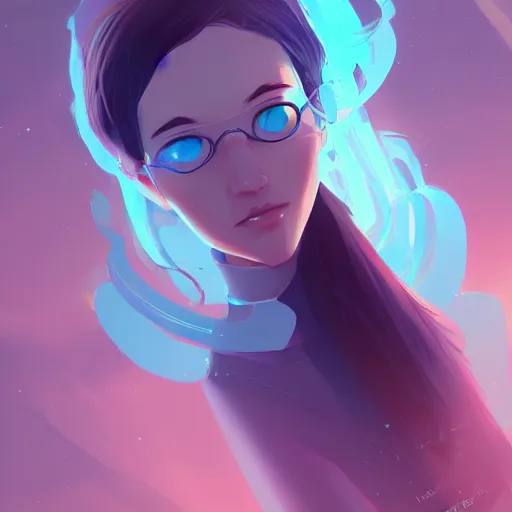 Image similar to Vernadskys Noosphere, lois van baarle, ilya kuvshinov, rossdraws, artstation