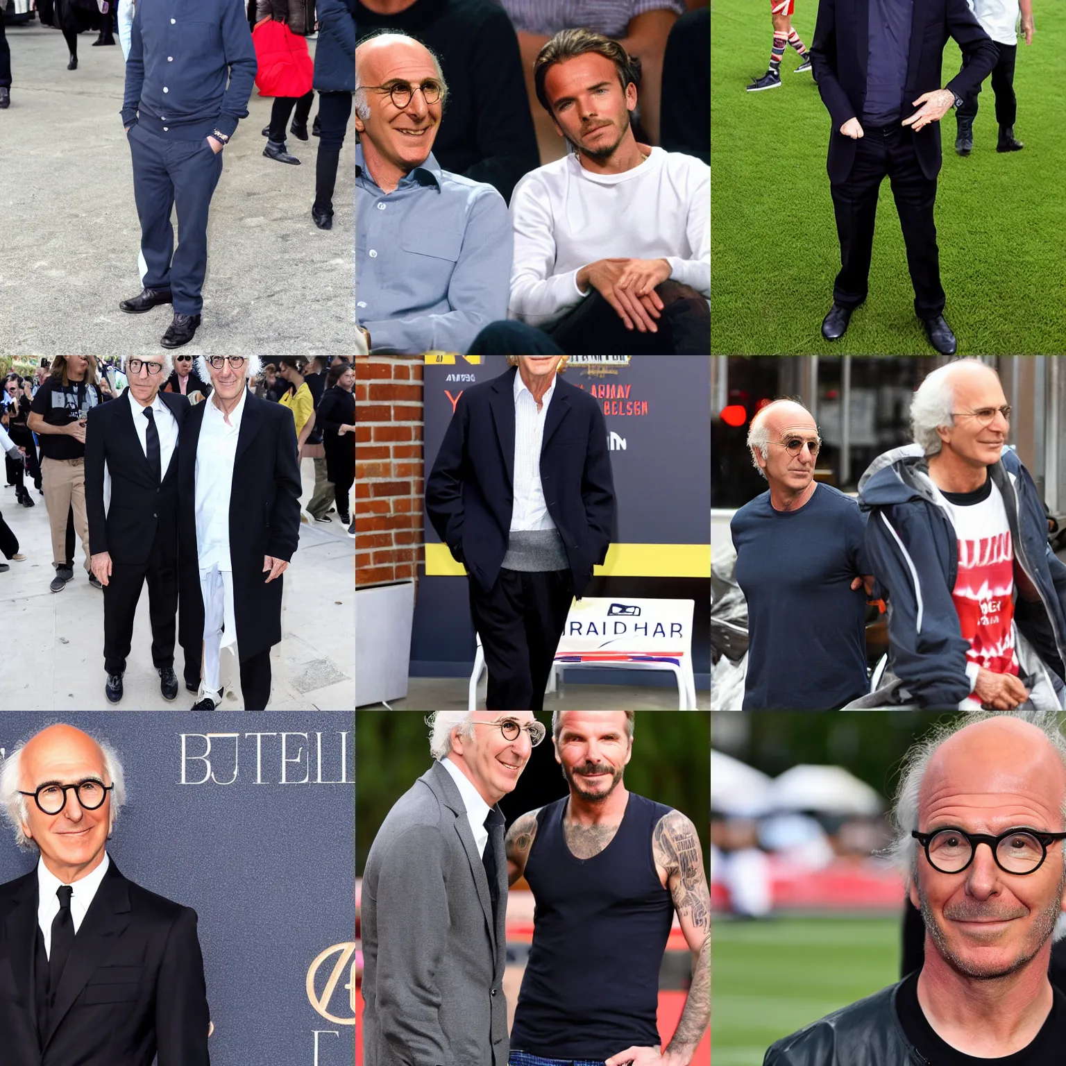 Prompt: larry david beckham