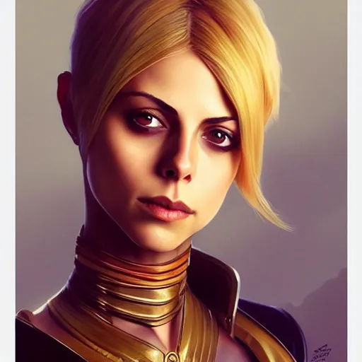 Image similar to Willa Holland with blonde hair as Kid Flash, western, D&D, fantasy, intricate, elegant, highly detailed, digital painting, artstation, concept art, matte, sharp focus, illustration, art by Artgerm and Greg Rutkowski and Alphonse Mucha