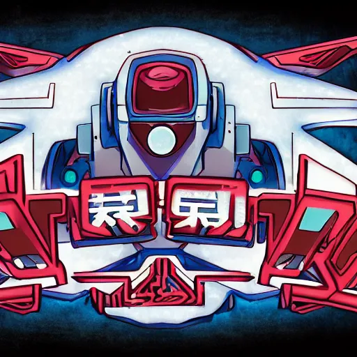 Image similar to a text that says Coiron in mecha typography, mecha font, mecha style letters, anime style, akira style.