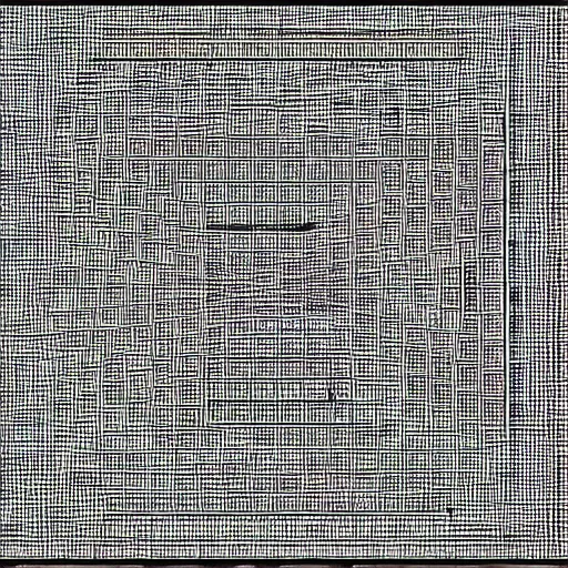 Prompt: a black and white drawing of a graphical processing unit, an illustration of by christo, pexels, kinetic pointillism, sabattier filter, sabattier effect, quantum wavetracing