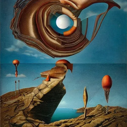 Prompt: surrealism, surreal, art, surrealist